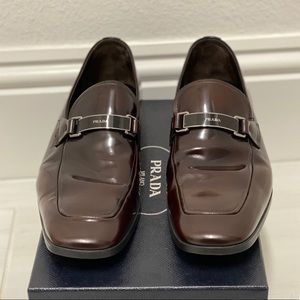 Prada Brown Loafers